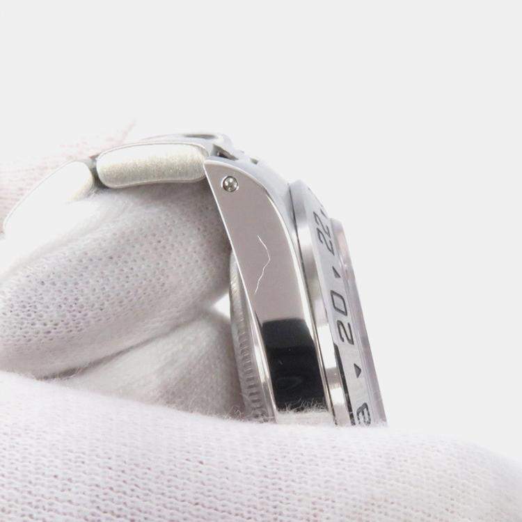 Pre Owned Rolex Explorer II 16570 Automatic Black Stainless Steel Men's Wristwatch 40 mm