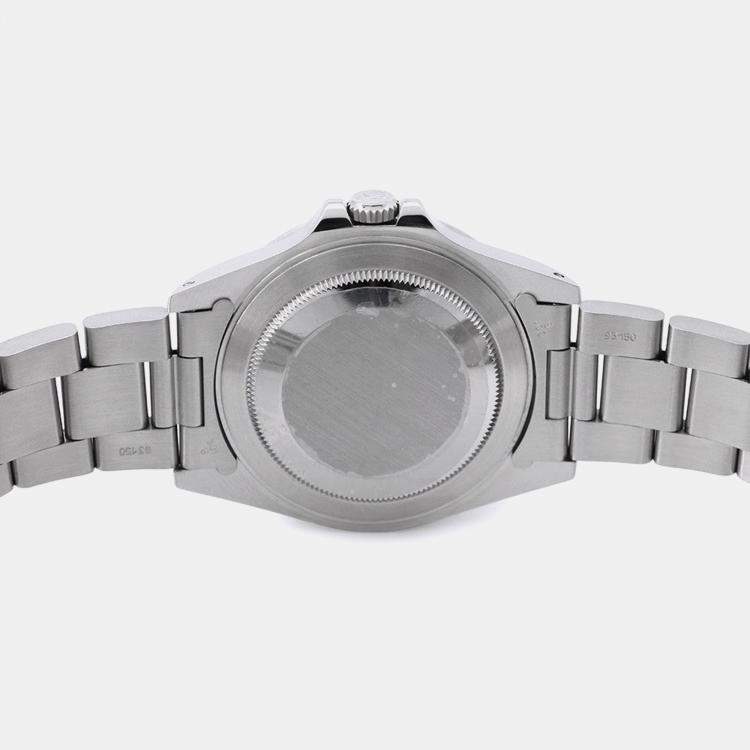 Pre Owned Rolex Explorer II 16570 Automatic Black Stainless Steel Men's Wristwatch 40 mm