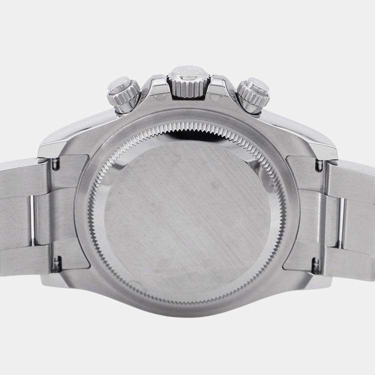 Pre Owned Rolex Cosmograph Daytona 126500LN Automatic White Stainless Steel Men's Wristwatch 40 mm