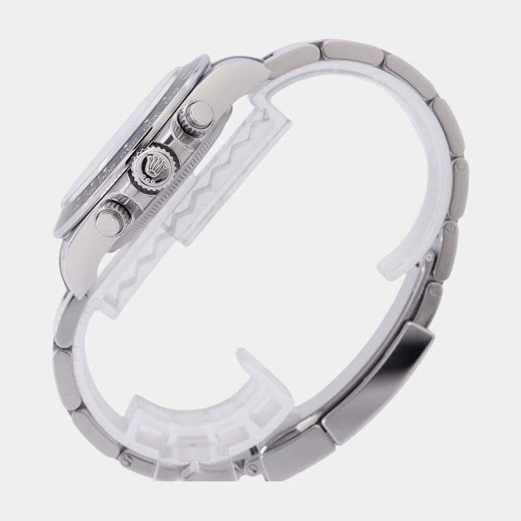 Pre Owned Rolex Cosmograph Daytona 126500LN Automatic White Stainless Steel Men's Wristwatch 40 mm