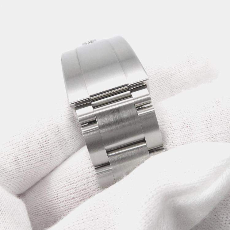 Pre Owned Rolex Submariner 124060 Automatic Black Stainless Steel Men's Wristwatch 41 mm