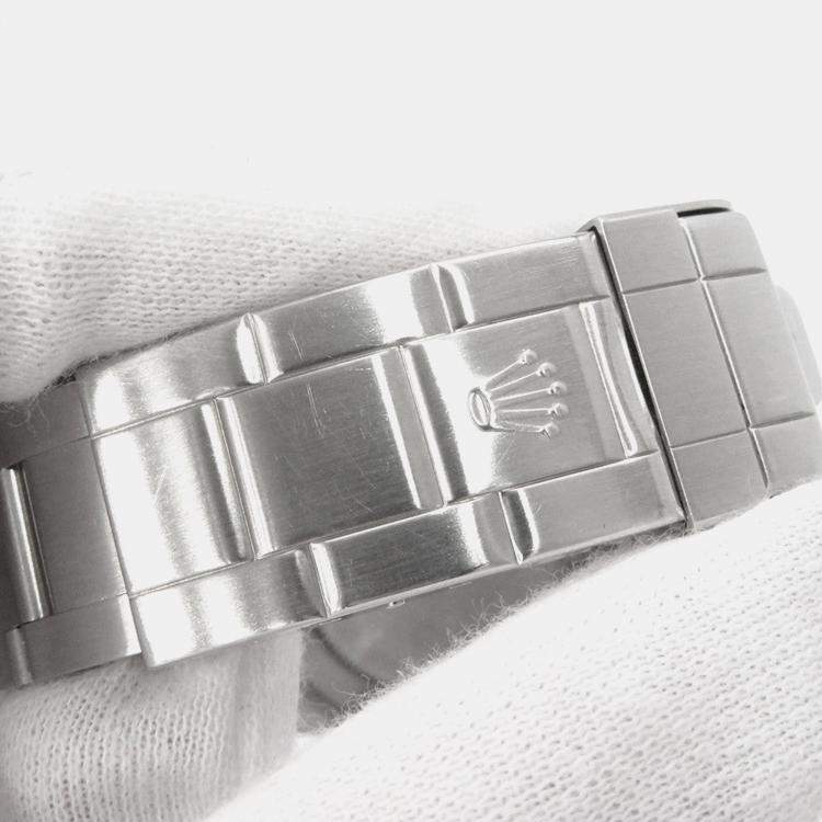 Pre Owned Rolex Submariner 14060M Automatic Black Stainless Steel Men's Wristwatch 40 mm