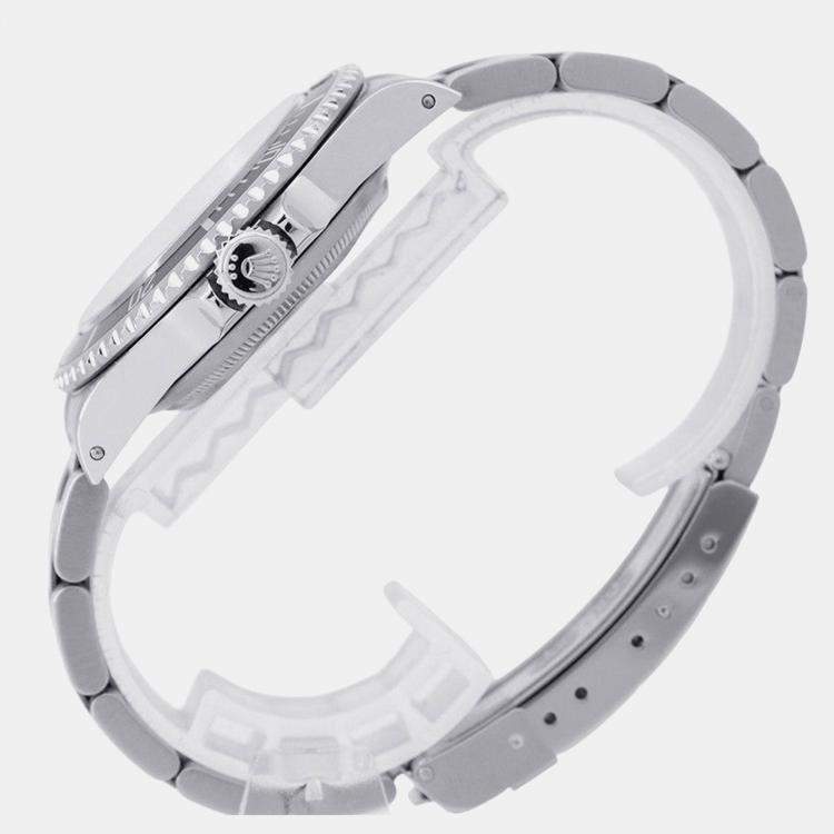 Pre Owned Rolex Submariner 14060M Automatic Black Stainless Steel Men's Wristwatch 40 mm