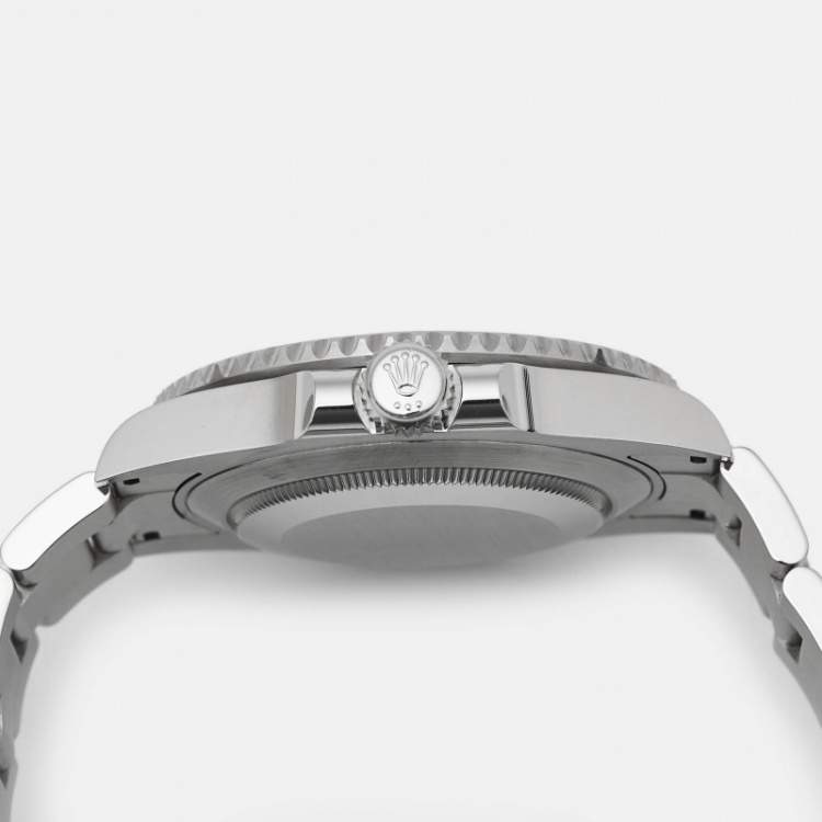 Pre Owned Rolex Submariner 'Starbucks' M126610LV-0002 Green Black Dial Cerachrom Oystersteel Men's Wristwatch 41 mm