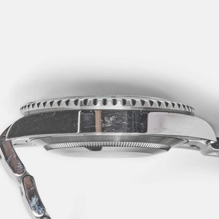 Pre Owned Rolex Submariner 'Starbucks' M126610LV-0002 Green Black Dial Cerachrom Oystersteel Men's Wristwatch 41 mm