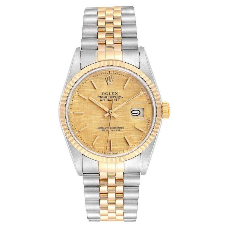 gold rolex used mens