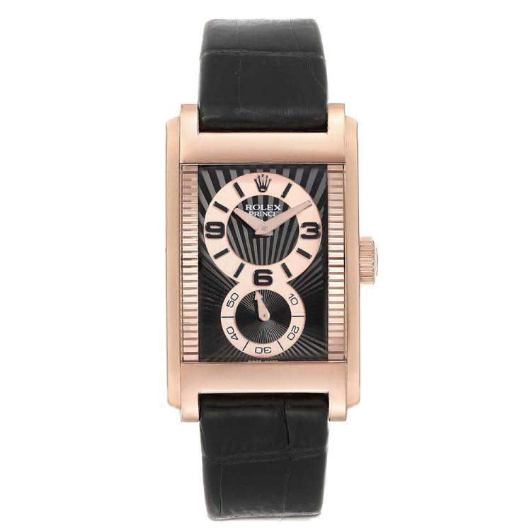 rolex 18k rose gold
