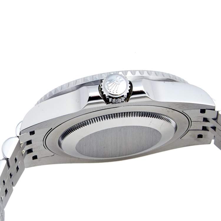 Pre Owned Rolex Black Cerachrome Stainless Steel GMT-Master II 126710BLRO-0002 Men's Wristwatch 40 mm