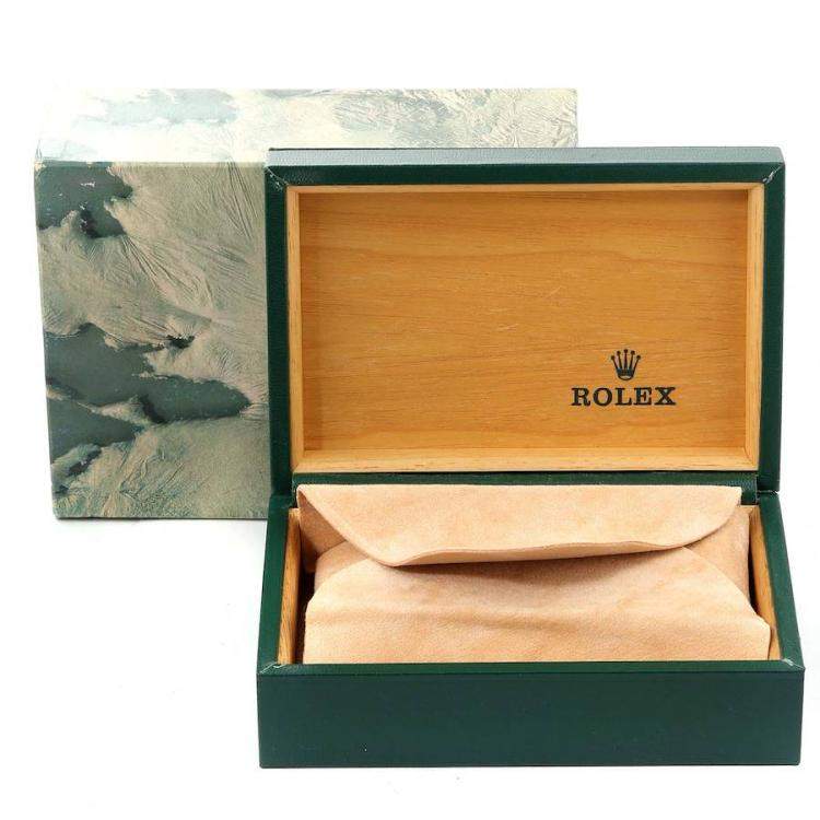 Pre Owned Rolex White 18K Yellow Gold And Stainless Steel Datejust 16233 Men's Wristwatch 36 MM
