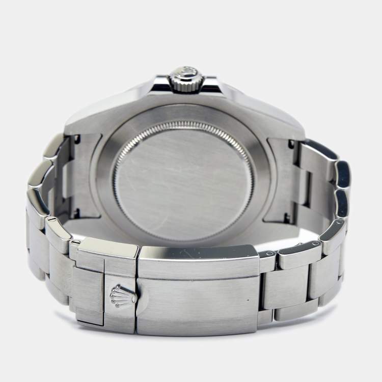 Pre Owned Rolex Black Stainless Steel Explorer II 216570-0002 Men's Wristwatch 42 mm