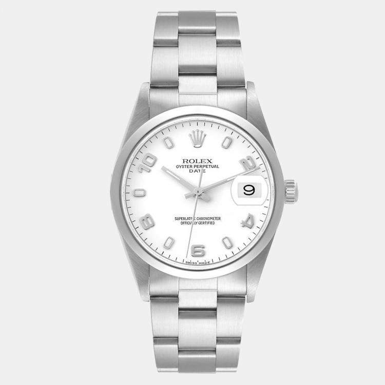 Mens stainless steel online rolex