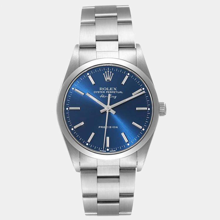 Rolex air clearance king blue face