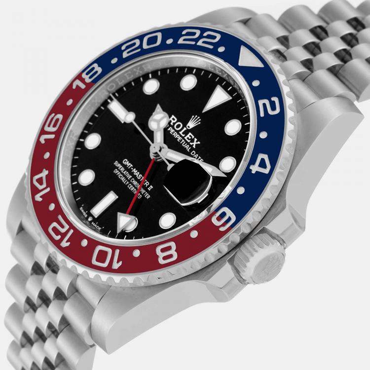 Rolex blue online red