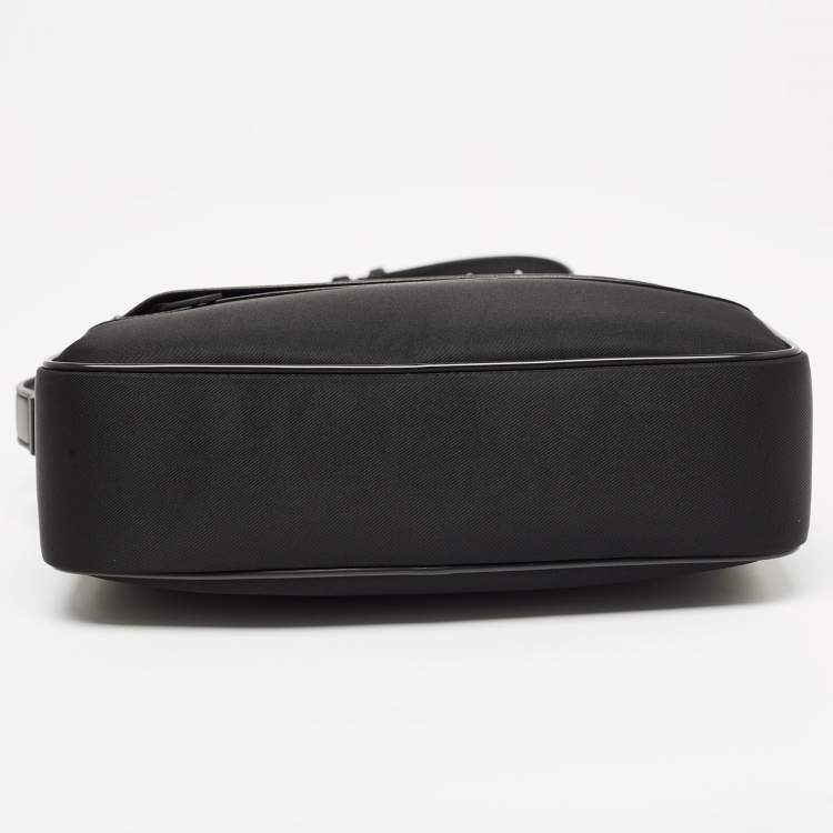 Pre Owned Saint Laurent Black Nylon Camp Camera Bag