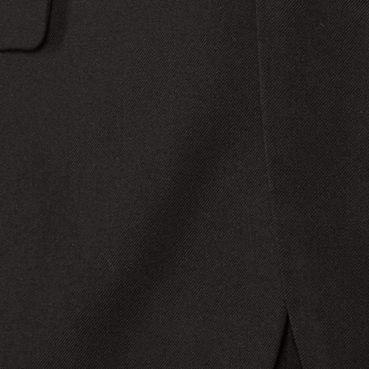 Pre Owned Saint Laurent Paris Black Wool Tailored Suit M/L