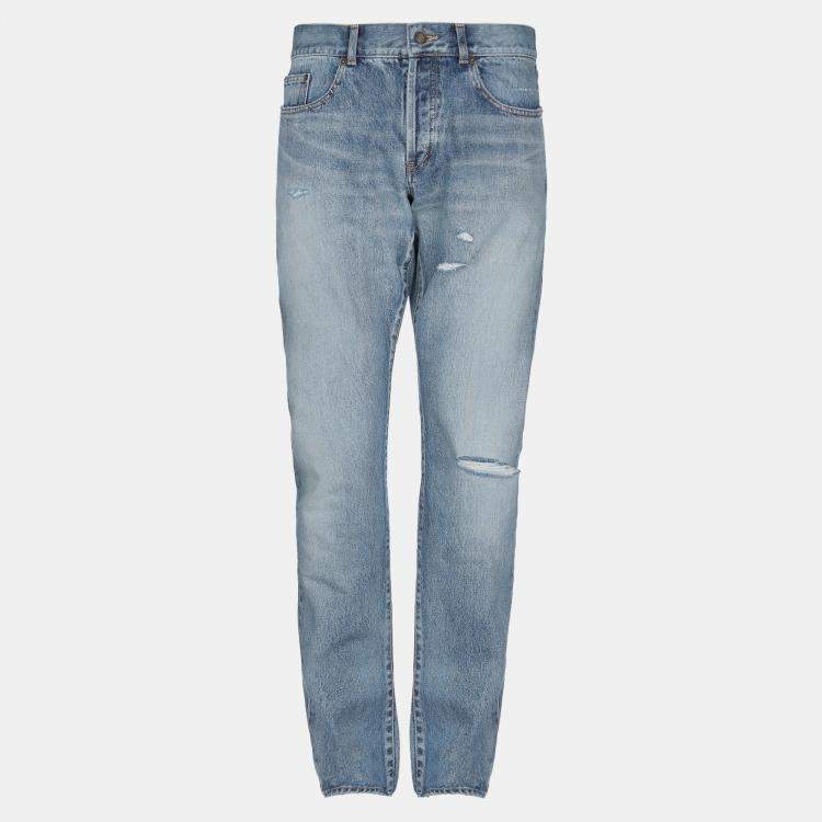 Pre Owned Saint Laurent Cotton Jeans 32