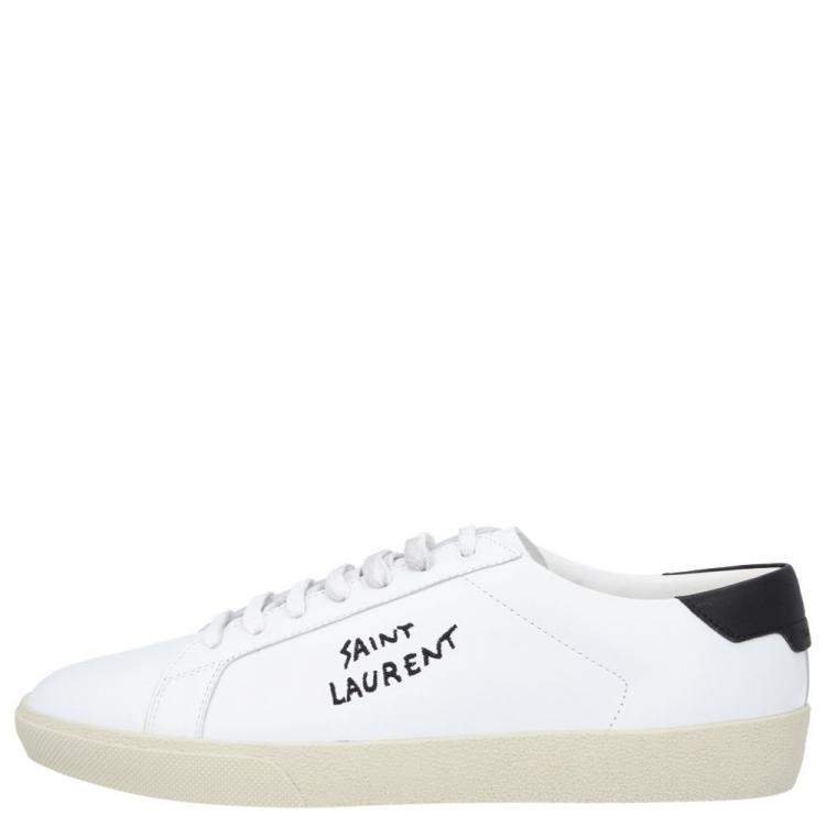 Pre Owned Saint Laurent Paris Court Classic SL/06 Sneakers Size EU 43
