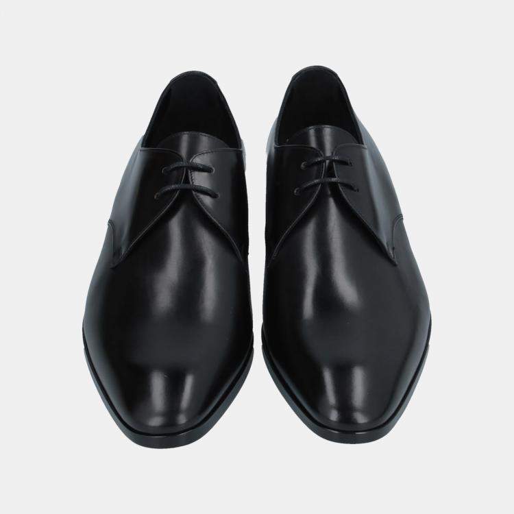 Pre Owned Saint Laurent Leather Derby Sneakers Size 40