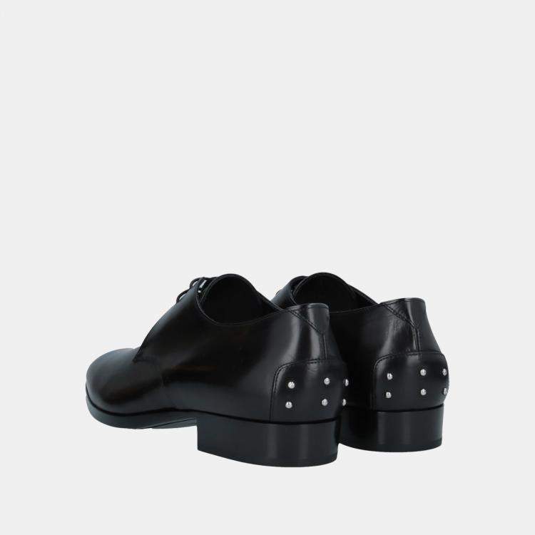 Pre Owned Saint Laurent Leather Derby Sneakers Size 40