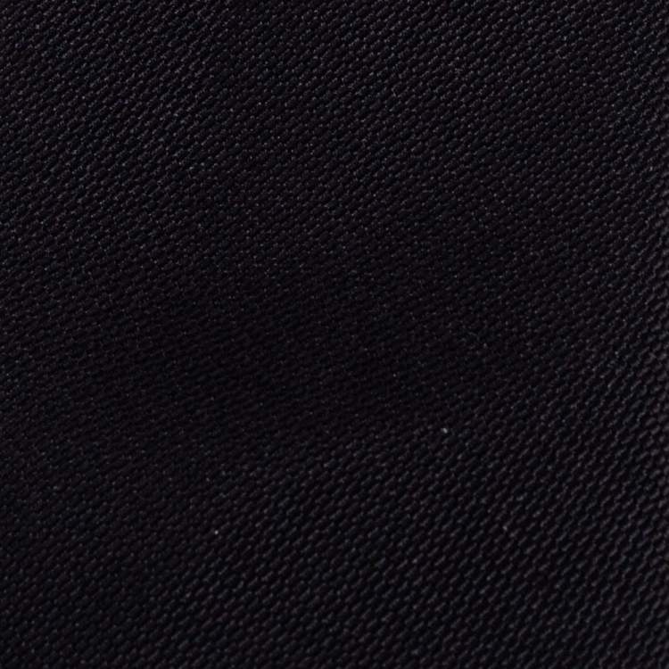 Pre Owned Saint Laurent Paris Black Silk Skinny Tie