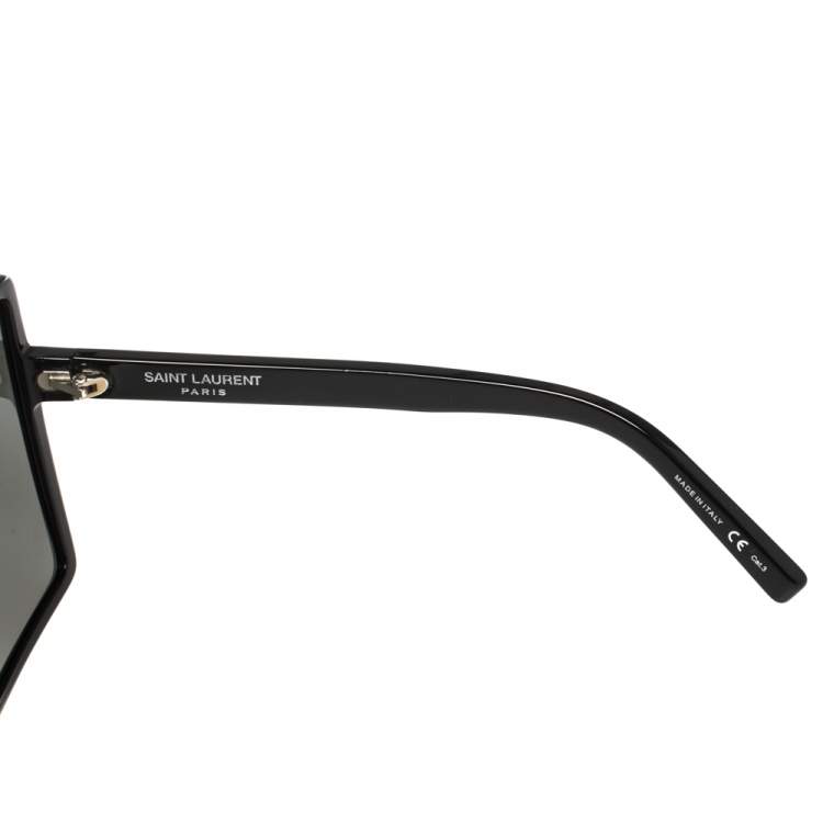 Pre Owned Saint Laurent Black SL183 Oversized Betty Sunglasses