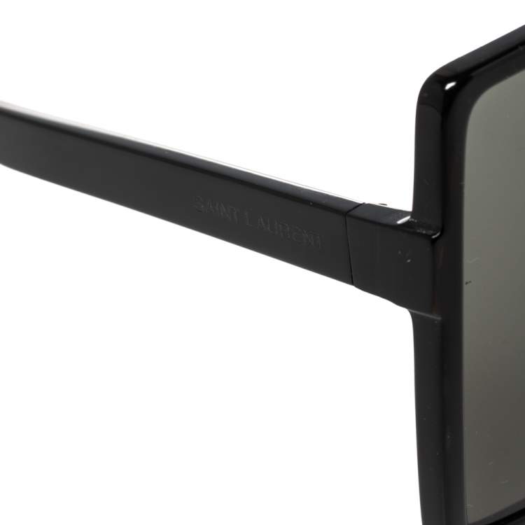 Pre Owned Saint Laurent Black SL183 Oversized Betty Sunglasses