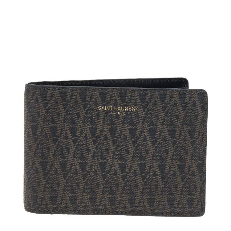 saint laurent bifold wallet mens