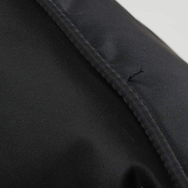 Pre Owned Saint Laurent Black Nylon Niki Messenger Bag