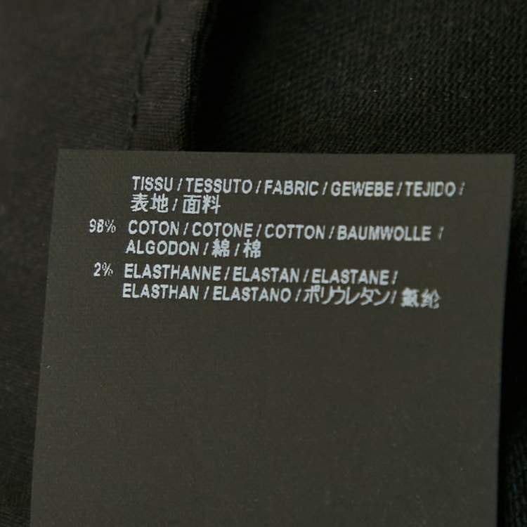 Pre Owned Saint Laurent Black Denim Slim Fit Jeans S Waist 30"
