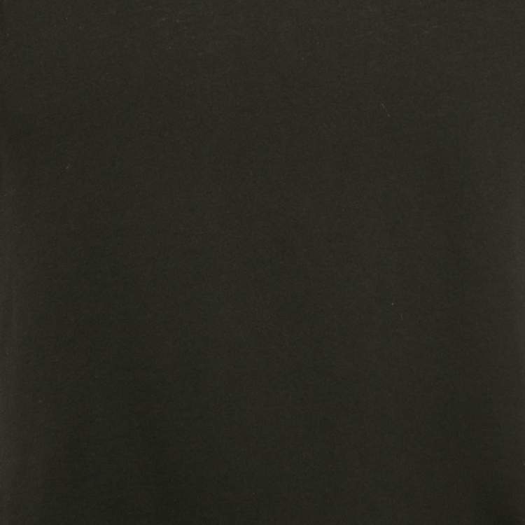 Pre Owned Saint Laurent Paris Black Love 1971 Printed Cotton T-Shirt XS 