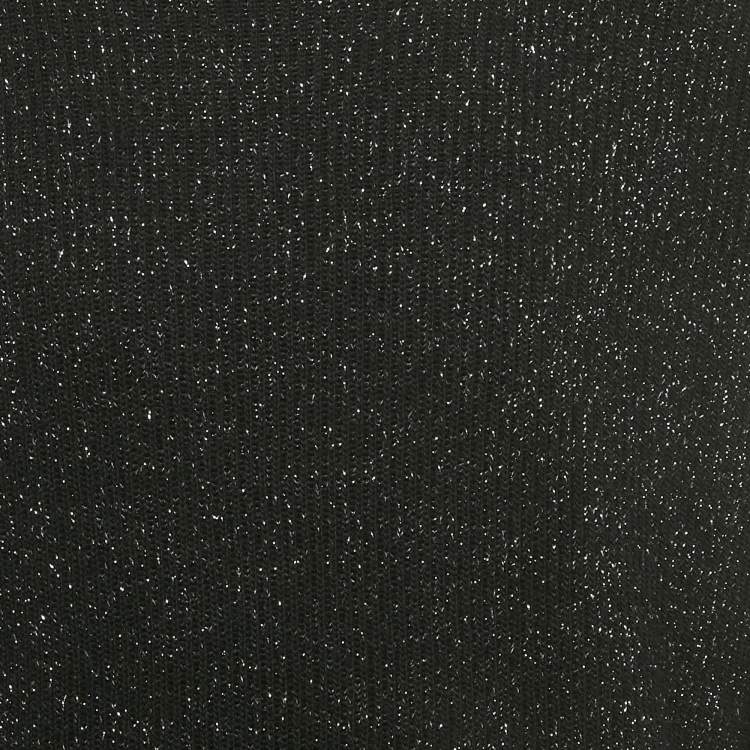 مملوكة مسبقًا Saint Laurent Paris Black Lurex Wool Blend Sweater M