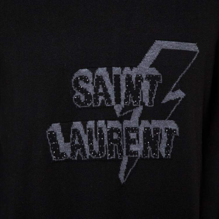 saint laurent jumper lightning bolt