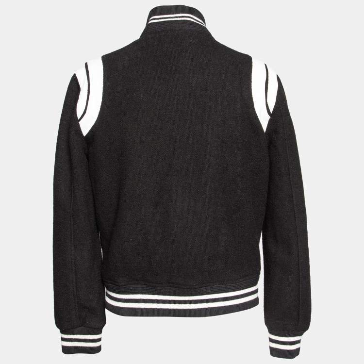 Saint laurent teddy outlet jacket in wool