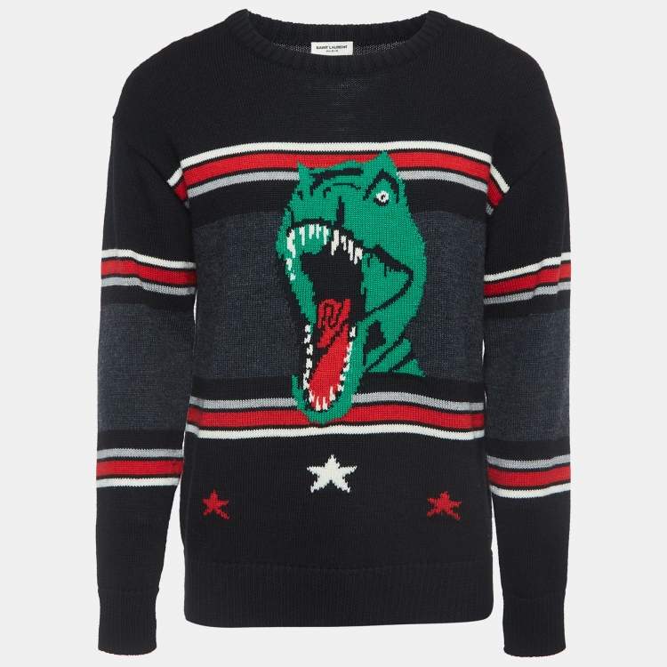 Saint laurent dinosaur clearance shirt