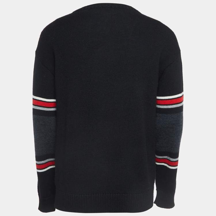 Saint laurent hotsell striped sweater