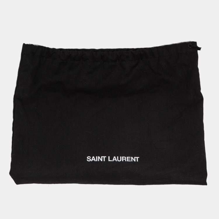 Pre Owned Saint Laurent Blue Ripped Denim Slim Fit Jeans M Waist 34''