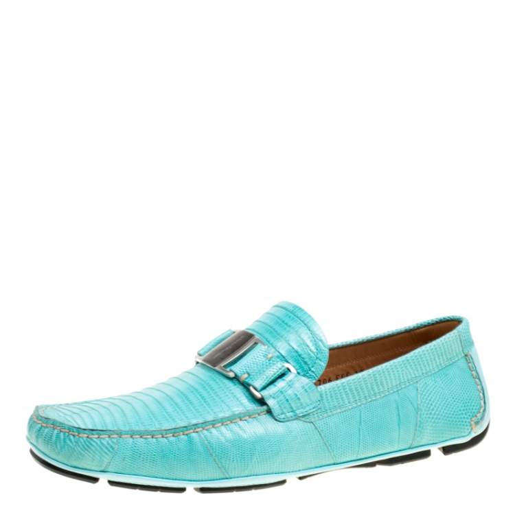 tiffany blue loafers