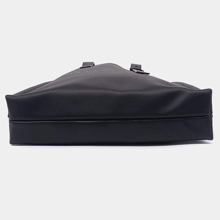Pre Owned Salvatore Ferragamo Black Leather tote bag