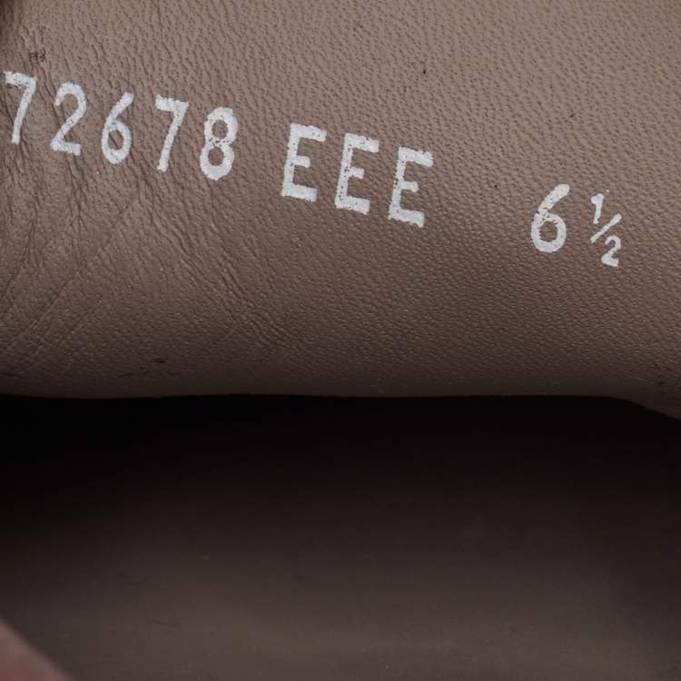 Pre Owned Salvatore Ferragamo Size 40.5 Burgundy Leather Slip On Loafers