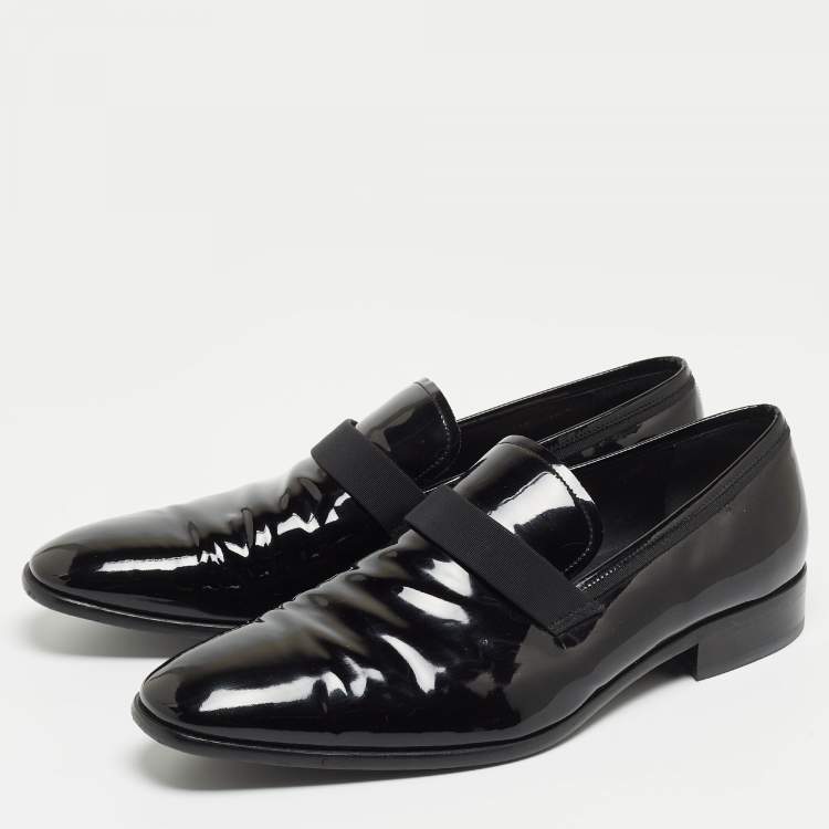 Patent leather ferragamo outlet shoes