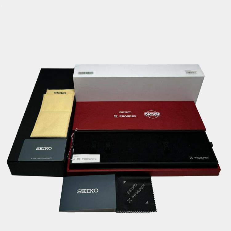 Pre Owned Pre-Owned Seiko Prospex Speedtimer Chronograph Datsun 240Z Limited Edition SRQ057J1