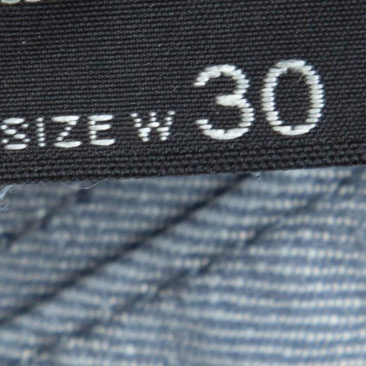 مملوكة مسبقًا Stone Island Pale Grey Denim New Steel Narrow Leg Jeans S