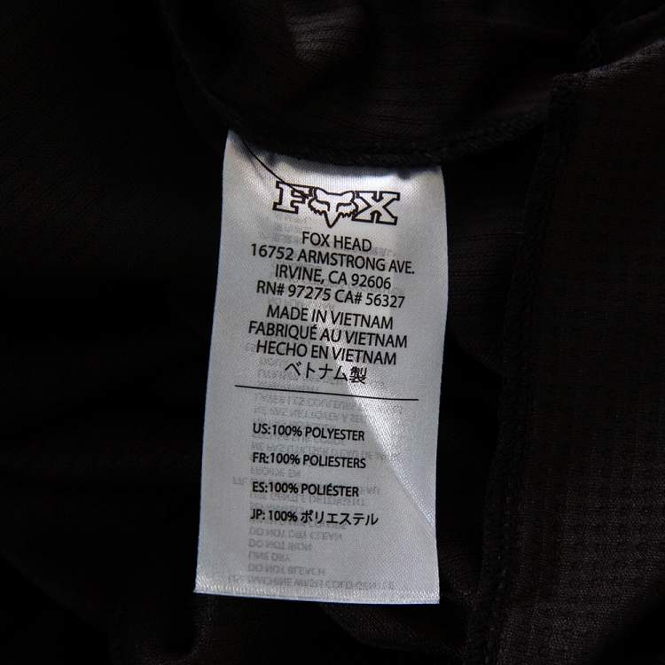 Pre Owned Supreme X Honda Multicolored Synthetic Fox Racing Motto Long Sleeve Jersey XL