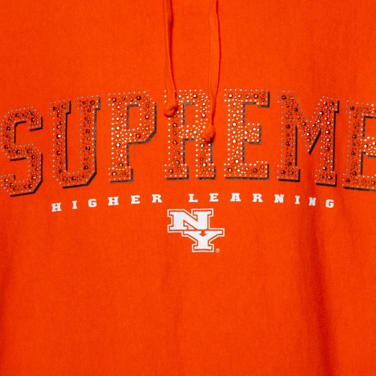 gems hooded sweatshirt supreme