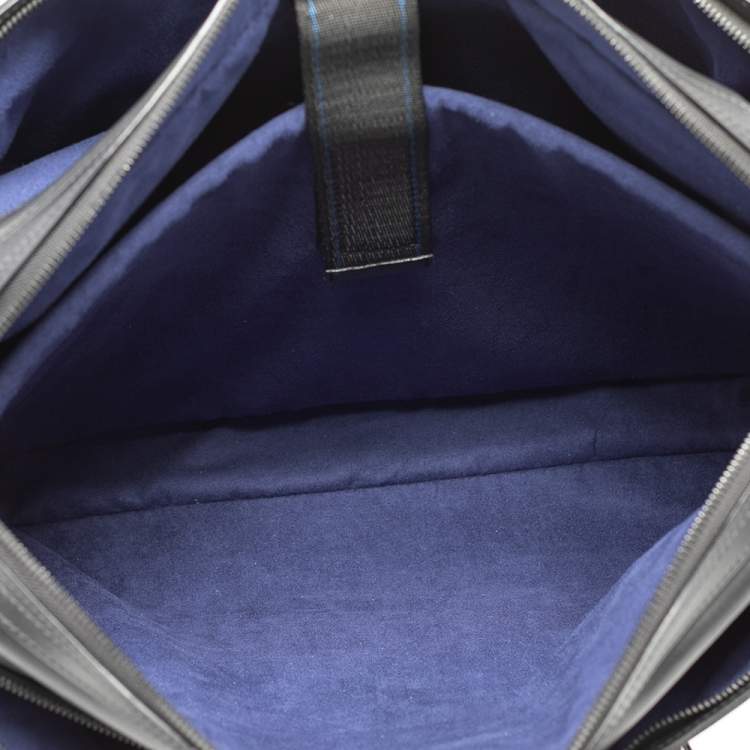 Pre Owned S.T. Dupont Black Leather Line D Star Wars Document and Laptop Holder Briefcase