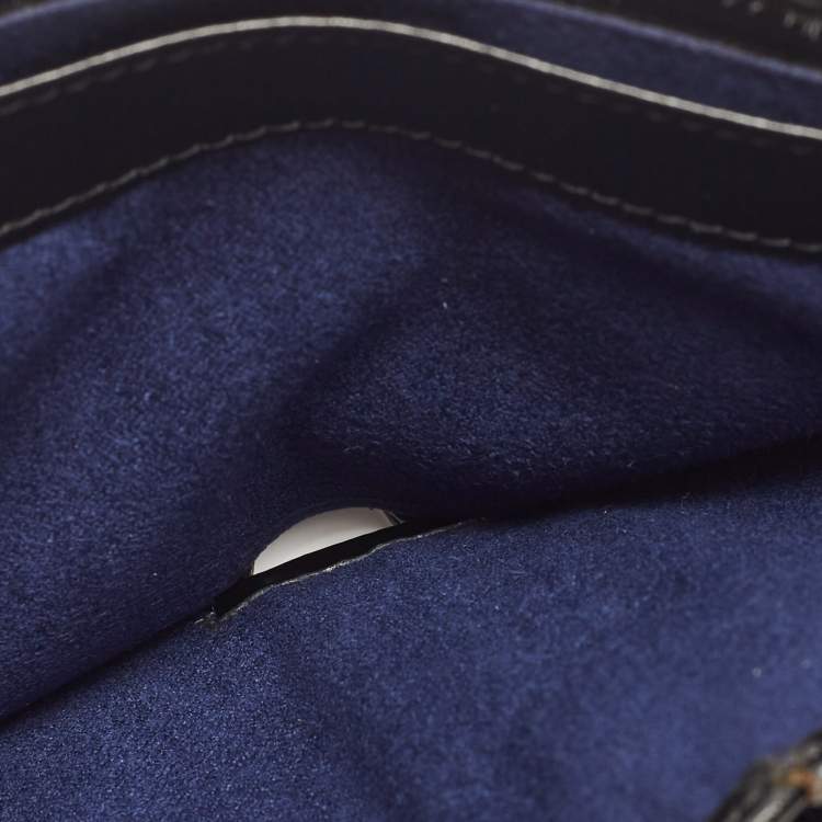 Pre Owned S.T. Dupont Black Leather Bifold Wallet