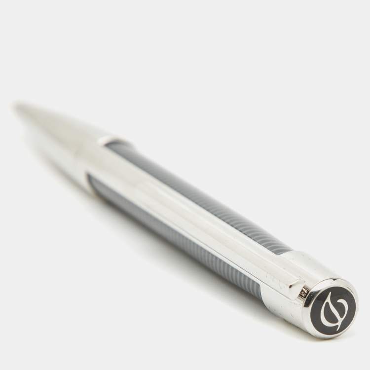 Pre Owned S.T. Dupont Défi Vibration Blue Ballpoint Pen