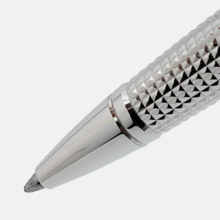 Pre Owned S.T. Dupont Line D 415103M Palladium Ballpoint Pen