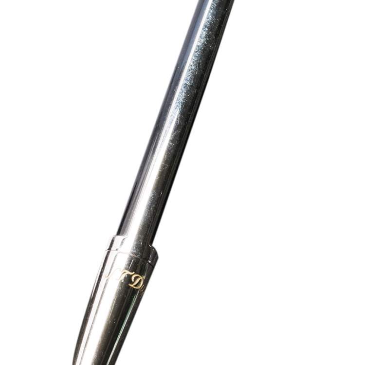 Pre Owned S.T. Dupont Défi' Black Composite & Palladium Finish Ballpoint Pen