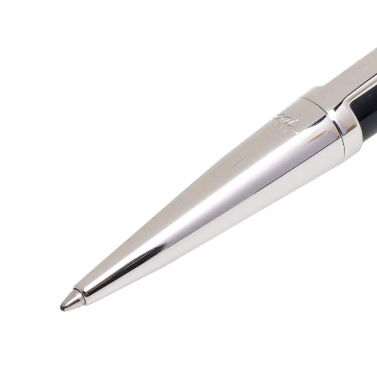 Pre Owned S.T. Dupont Defi Composite & Palladium Finish Ballpoint Pen